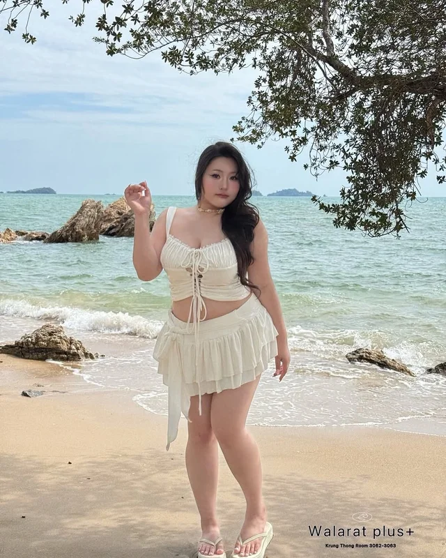 ชุดเซ็ต WALARAT PLUS สายหวาน Shorts Set thumbnail 4