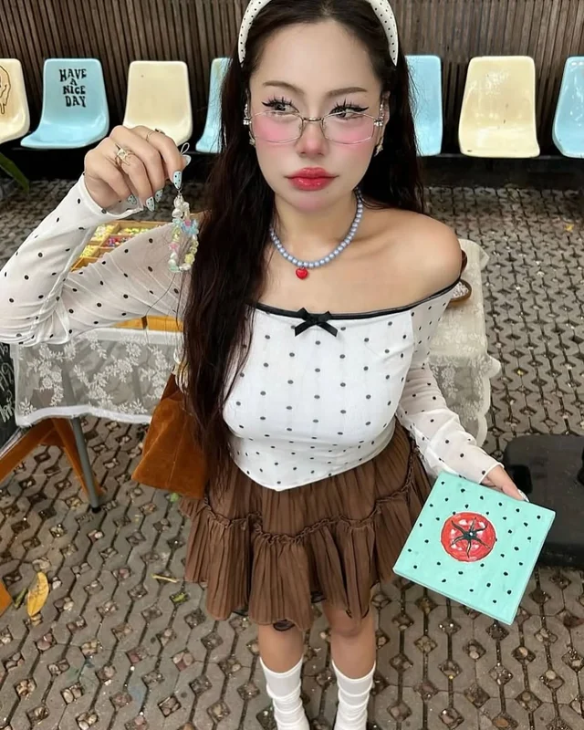 เซ็ต SOOOOLY STYLE เสื้อแขนยาว กระโปรงสั้น (alternate)