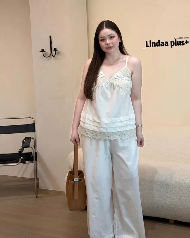ชุดเซ็ต Linda Plus สาวอวบ ขาว thumbnail 2