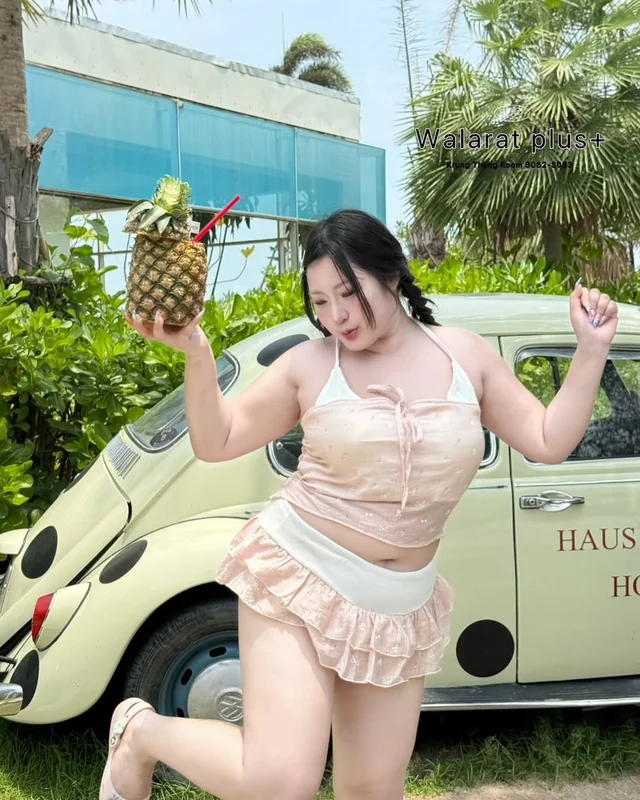Walarat Plus ชุดทูพีซสาวหวาน Plus Size thumbnail 6