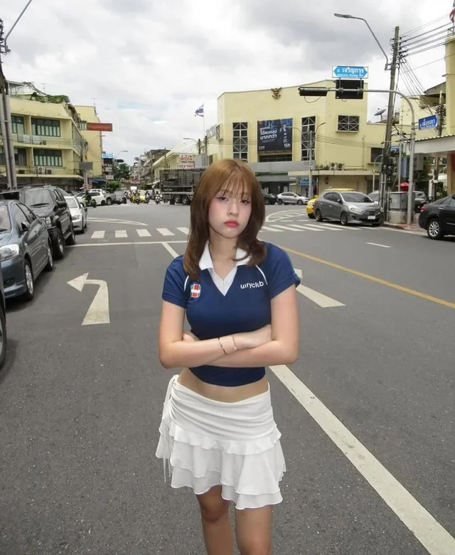 เสื้อโปโลครอป uxryclub ชุดเวียดนาม thumbnail 3