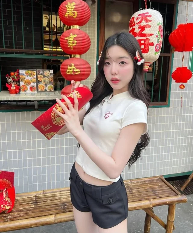 Cintage เสื้อคอจีน Angpao Baby Tee thumbnail 4