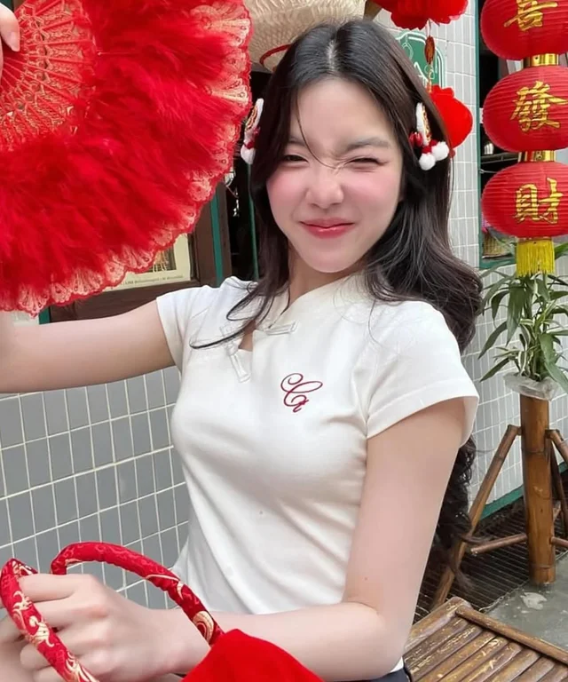 Cintage เสื้อคอจีน Angpao Baby Tee thumbnail 6