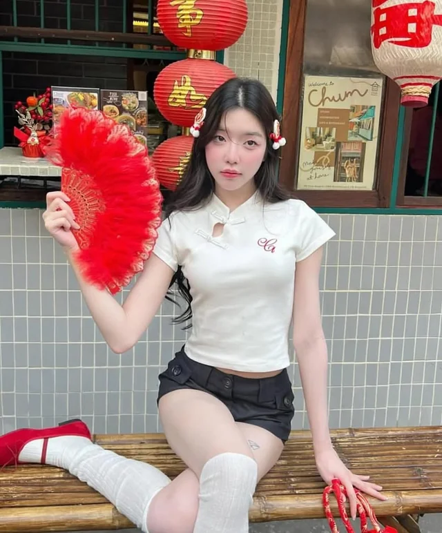 Cintage เสื้อคอจีน Angpao Baby Tee thumbnail 5
