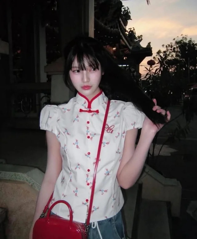 Cintage เสื้อคอจีนจั้มแขน Lunar thumbnail 3
