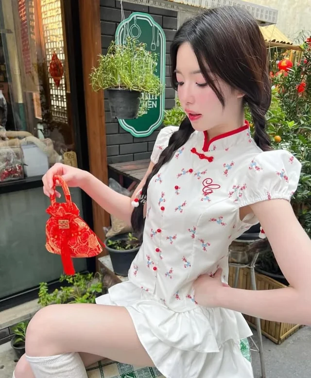 Cintage เสื้อคอจีนจั้มแขน Lunar thumbnail 8