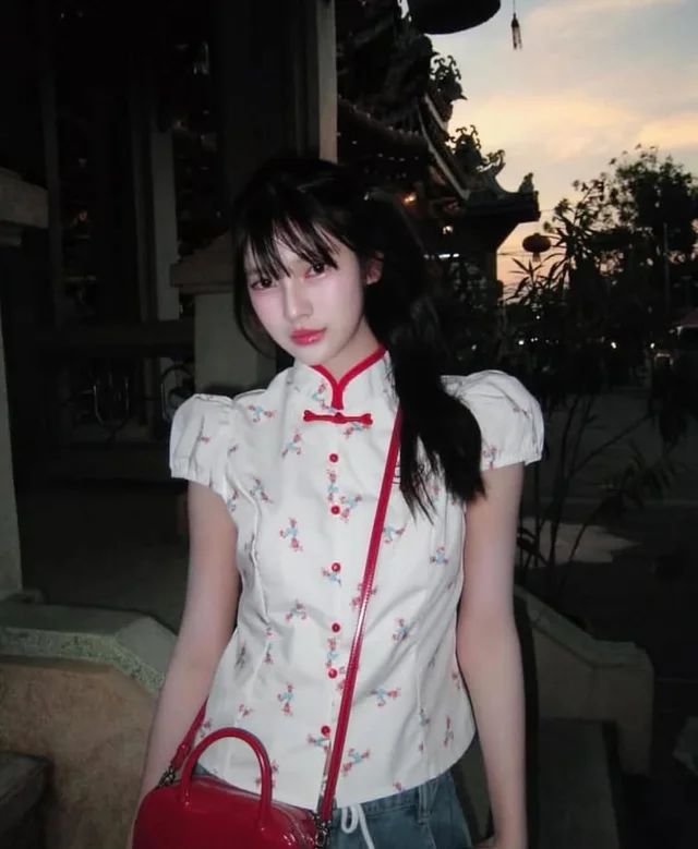 Cintage เสื้อคอจีนจั้มแขน Lunar 1