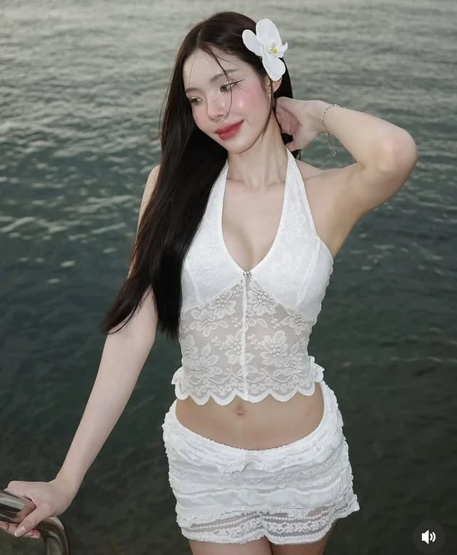 ชุดเซ็ต HOCK TOP JUDY SKIRT ชุดเวียดนาม thumbnail 3
