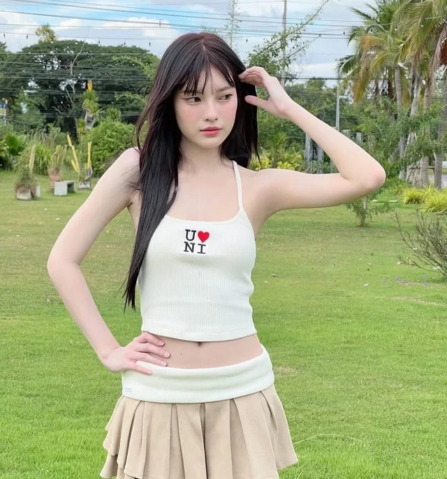 ชุดเซ็ต UNI TOP TWICE SKIRT Free Size thumbnail 10
