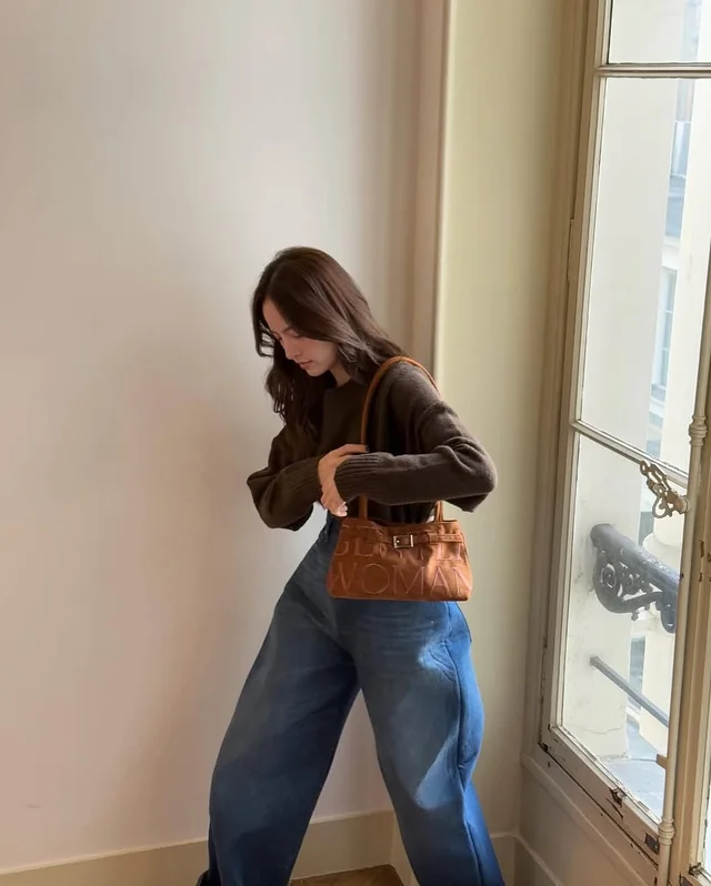 gentlewomanstore Ballerine Brown กระเป๋าสะพายข้าง thumbnail 3
