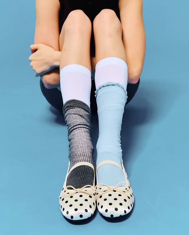 chuuchop รองเท้าแมรี่เจนลาย Polkadot Size 39 thumbnail 4