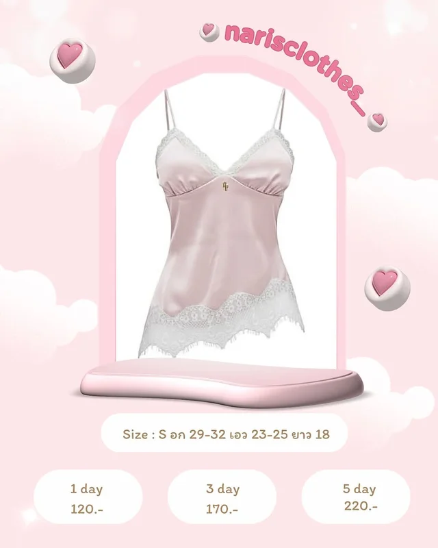Feelfree bkk Girlfriend Lace Tank Top Size S
