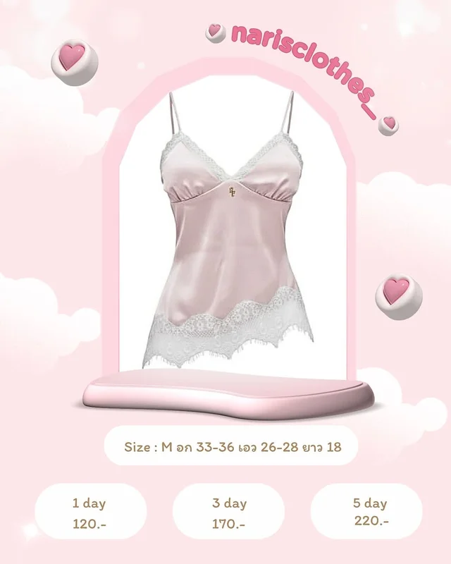 Feelfree bkk Girlfriend Lace Tank Top Size M 1