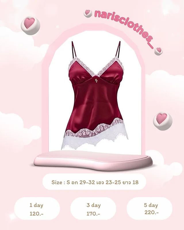 Feelfree bkk Girlfriend Lace Tank Top Size S 1