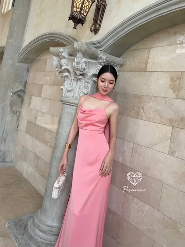 Pisamai Long Dress ราตรีชมพู thumbnail 3