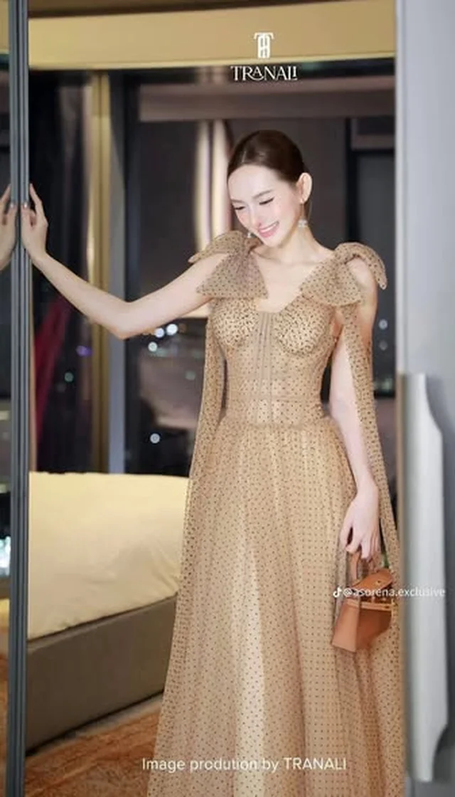 เดรสยาวออกงาน TRANALI Size M L XL thumbnail 2