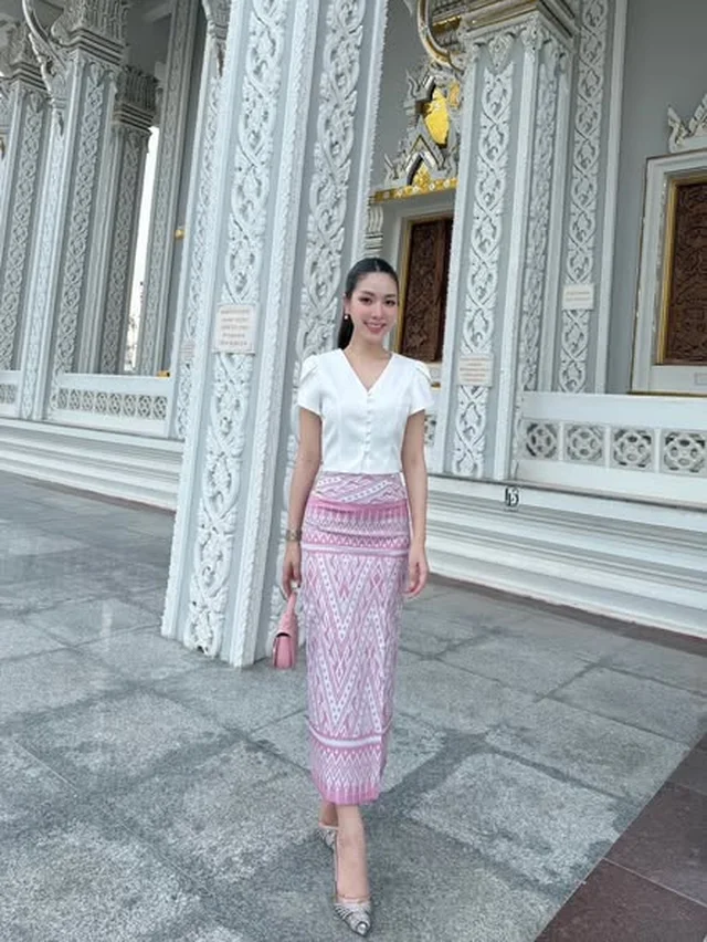 ชุดไทยประยุกต์โทนชมพู Size XL XXL (alternate)