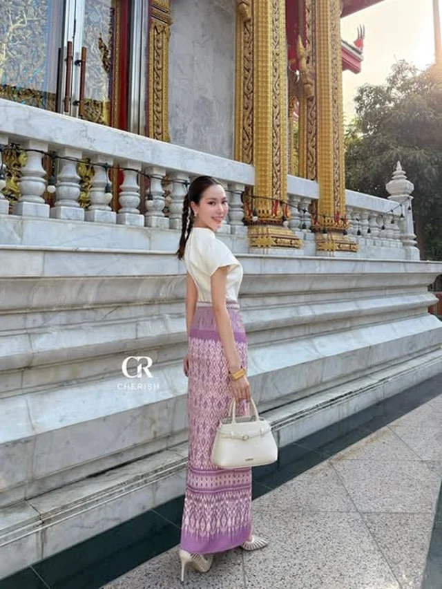 ชุดไทยประยุกต์ CHERISH Size XL 2XL 3XL thumbnail 4