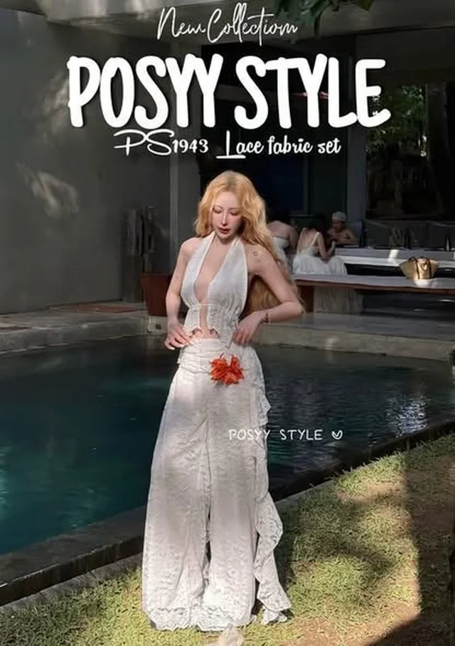 POSYY ชุดเซ็ตลูกไม้ 3 ชิ้น PS1943 thumbnail 2