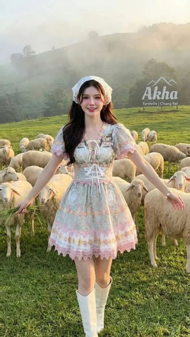 BLT BRAND เดรสสั้น Bunny Whispering thumbnail 5