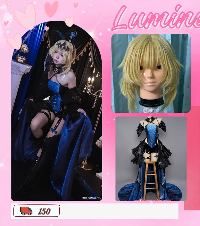 Lumine Bunny Black Fanart