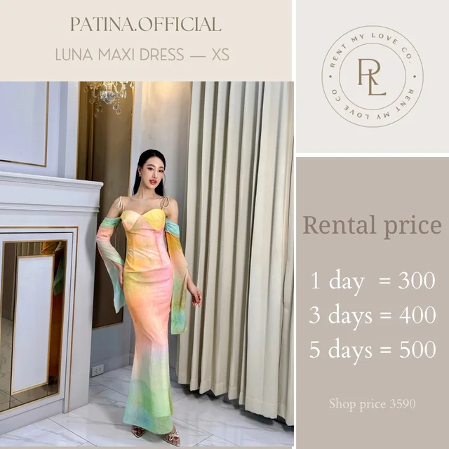 LUNA MAXI DRESS thumbnail 2