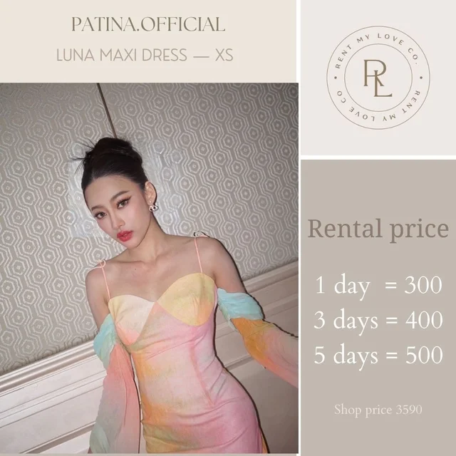 LUNA MAXI DRESS thumbnail 1
