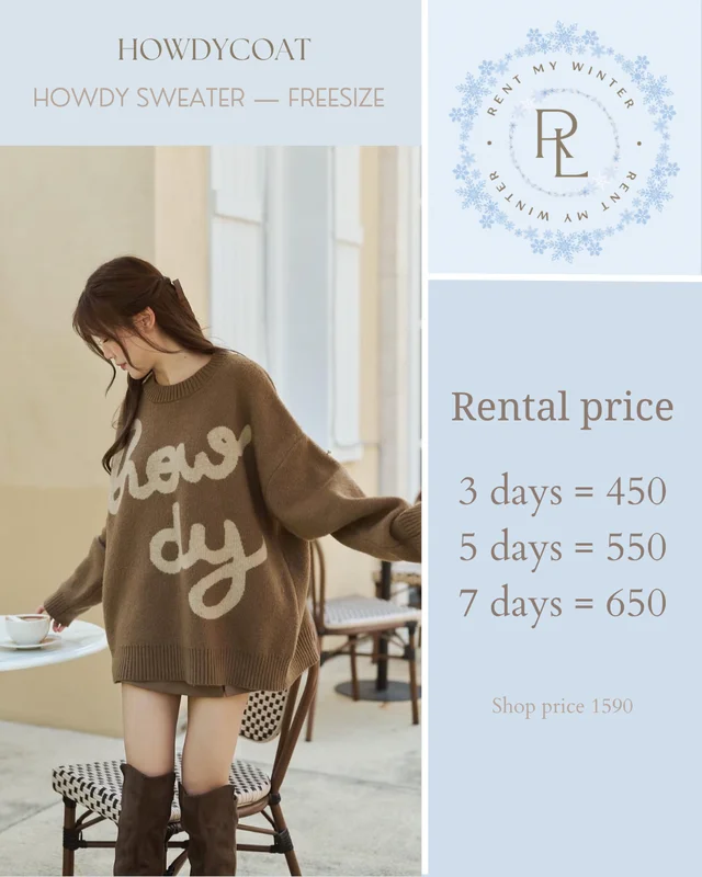 HOWDY SWEATER (alternate)