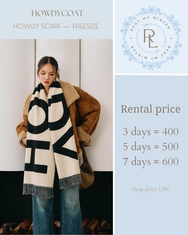 HOWDY SCARF 1