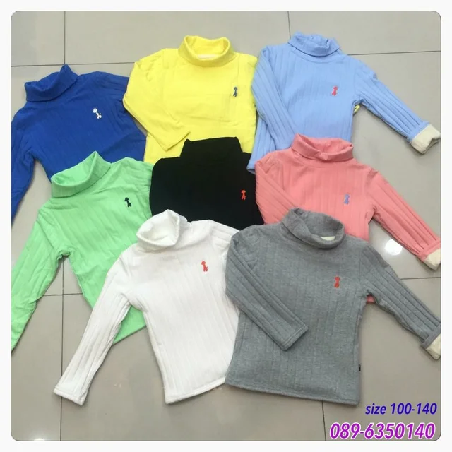 เสื้อคอเต่าเด็กเล็กเด็กโต ได้ถึงอากาศติดลบ thumbnail 9