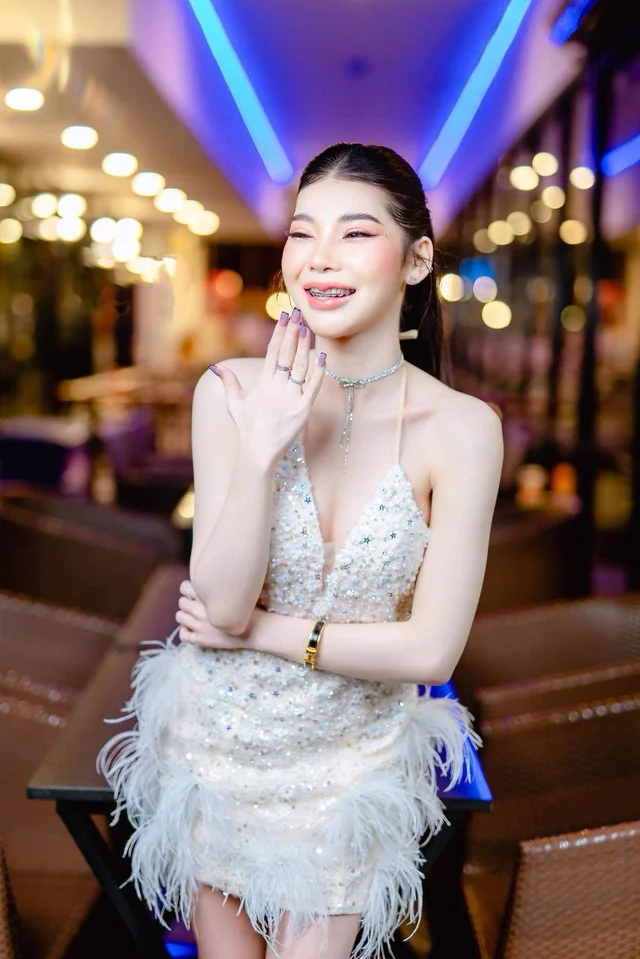 เดรสMc ชุดปาร์ตี้ขนนก thumbnail 2