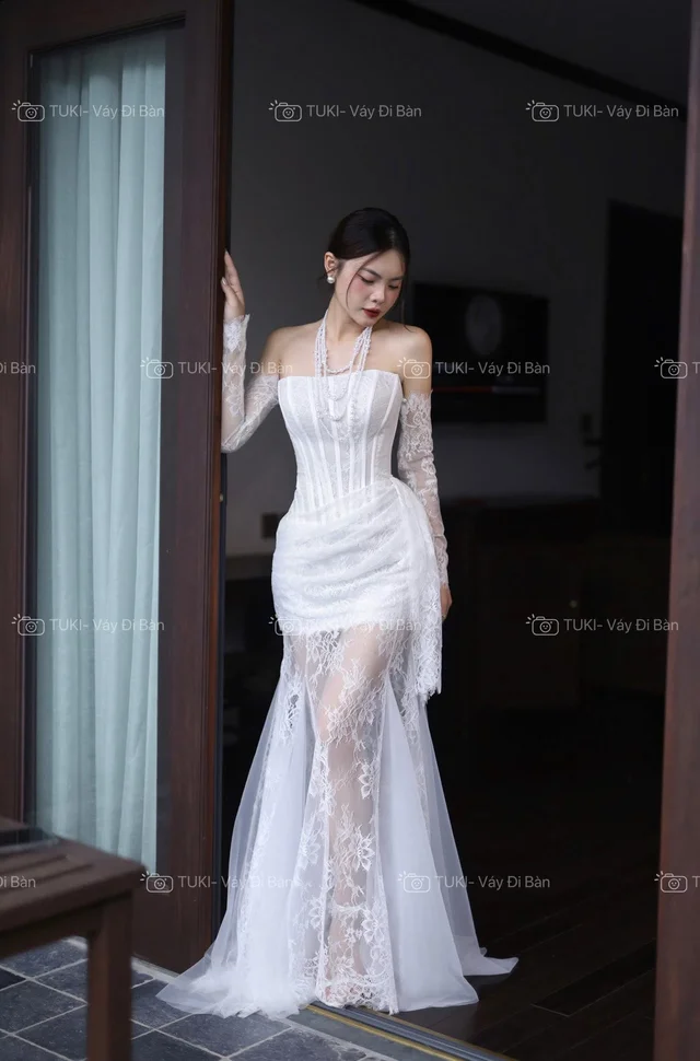 Tukibridal เกาะอกลูกไม้ thumbnail 3