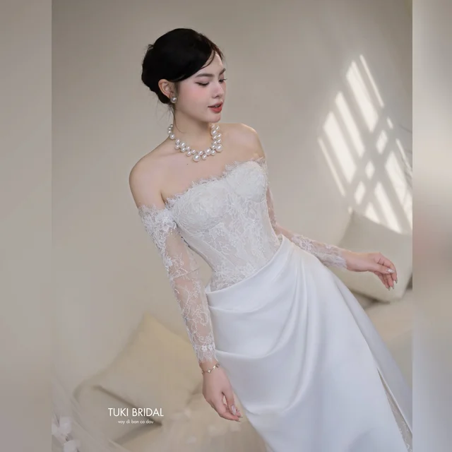 Tukibridal ปาดไหล่ลูกไม้ (alternate)
