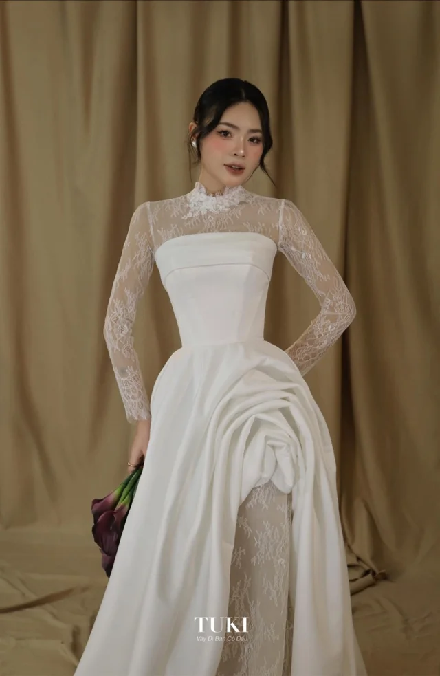 Tukibridal เสื้อลูกไม้ thumbnail 3