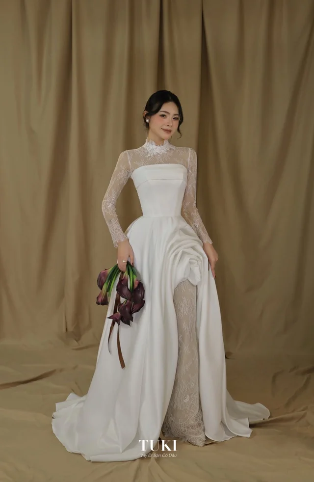 Tukibridal เสื้อลูกไม้ thumbnail 2