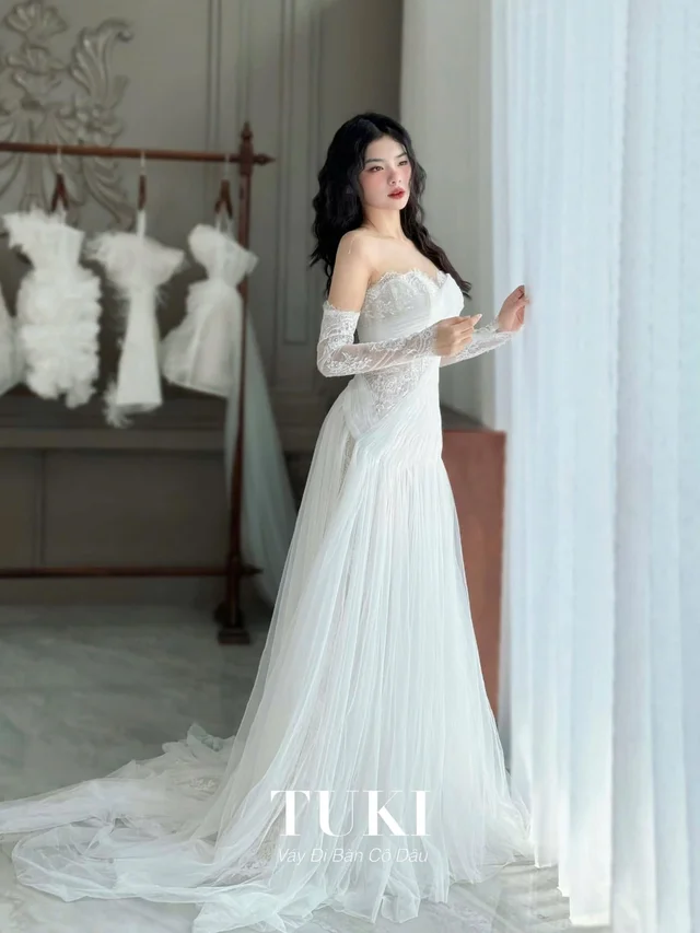 Tukibridal ปักเลื่อมผ้ามุ้ง thumbnail 2