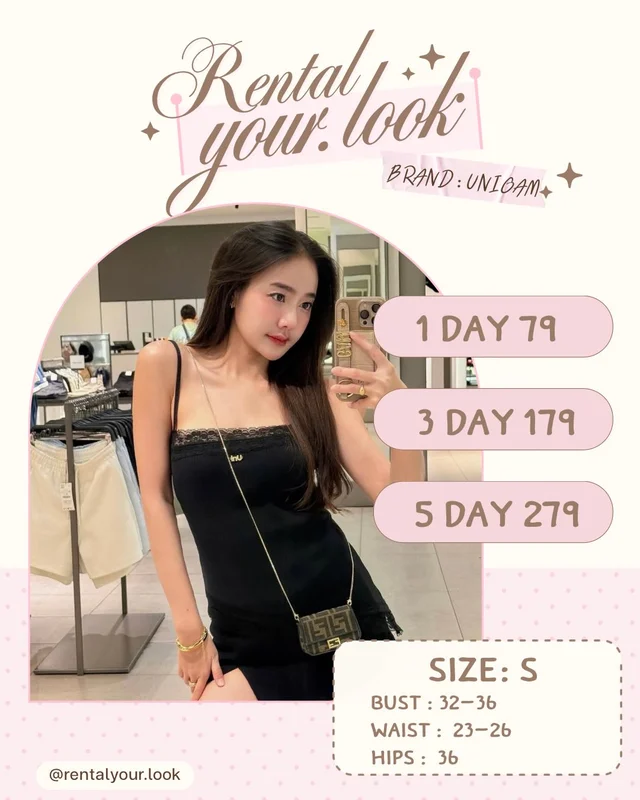 UNIGAM Black Mini Dress Size S thumbnail 1