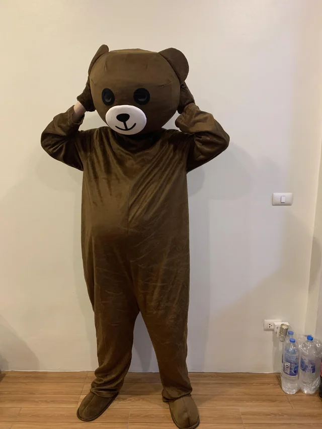 บริการให้เช่ามาสคอทหมีบราวน์ Bear Brown Mascot