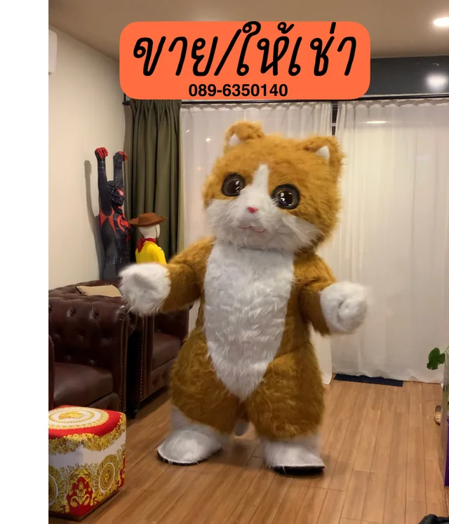 บริการให้เช่าชุดมาสคอตสัตว์ หมีแพนด้า Panda Mascot thumbnail 7