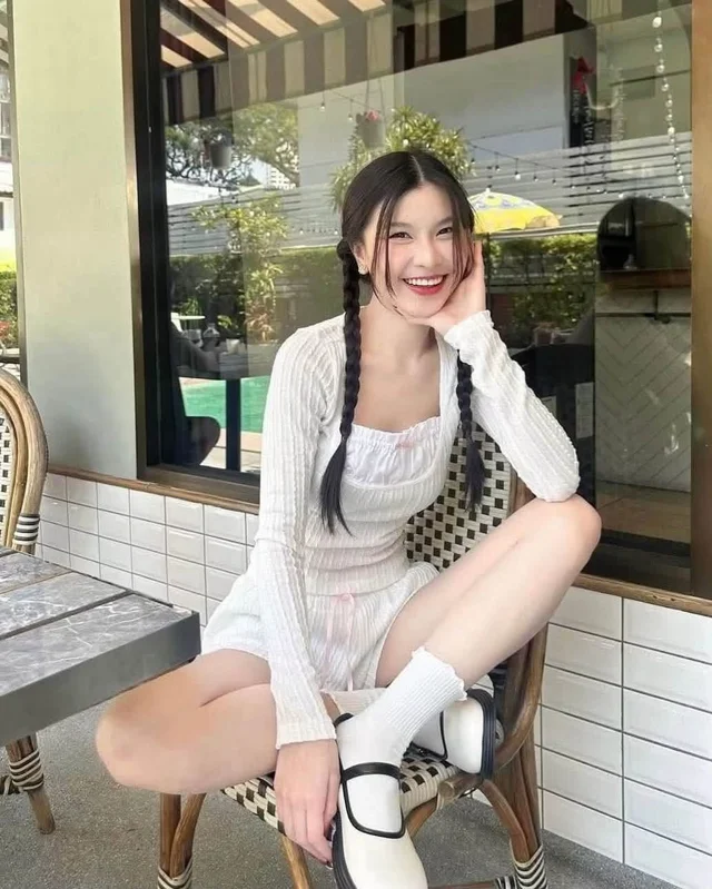 AR SAYA White Knit Ribbed Set Size S (alternate)