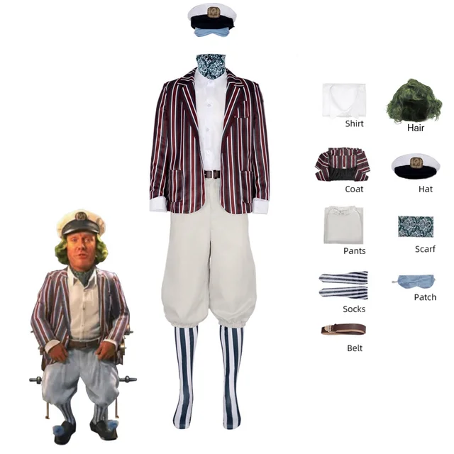 ชุดOompa Loompa Willy Wonka 2023 thumbnail 4