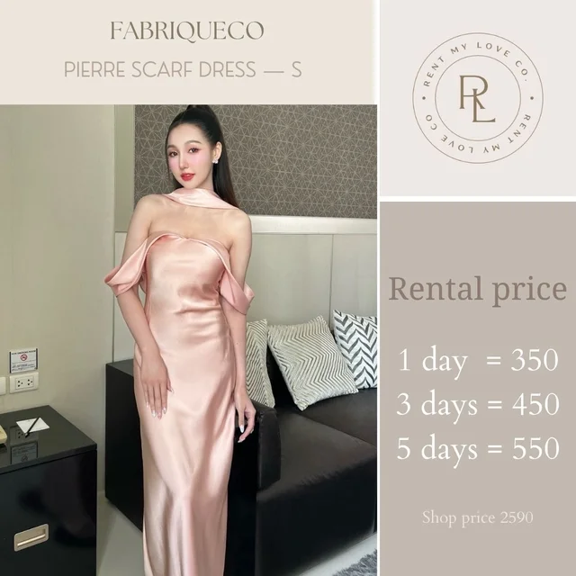 Pierre Scarf Dress 1