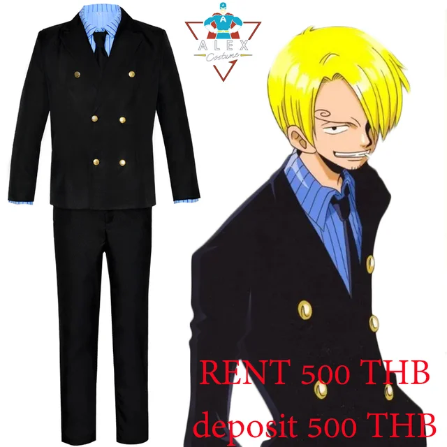 ชุด ซันจิ Sunji One Piece cosplay anime Netflix เนทฟลิก อนิเมะ คอสเพลย์ โจรสลัด