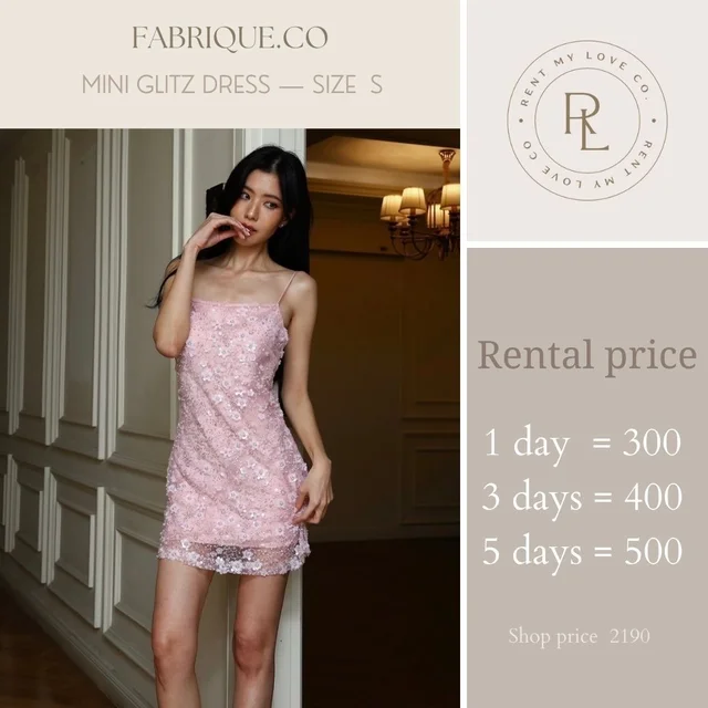 Mini Glitz Dress