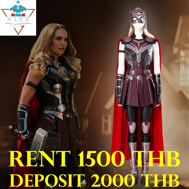 ชุด ผู้หญิง ไมคตี้ ธอร์ Mighty Thor Marvel Super Hero มาร์เวล ซุปเปอร์ ฮีโร่ อเวนเจอร์ Avengers