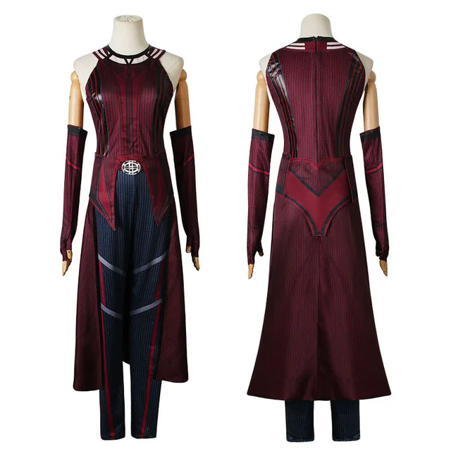 ชุด สกาเลช วิช Scarlet Witch marvel cosplay Movie super Hero มารเวล ฮีโร่ อเวนเจอร์ คอสเพลย thumbnail 3