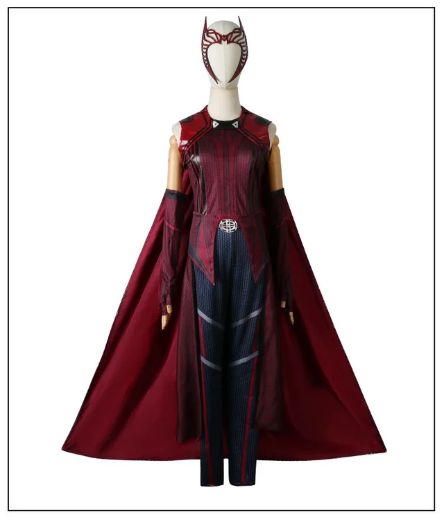 ชุด สกาเลช วิช Scarlet Witch marvel cosplay Movie super Hero มารเวล ฮีโร่ อเวนเจอร์ คอสเพลย thumbnail 2