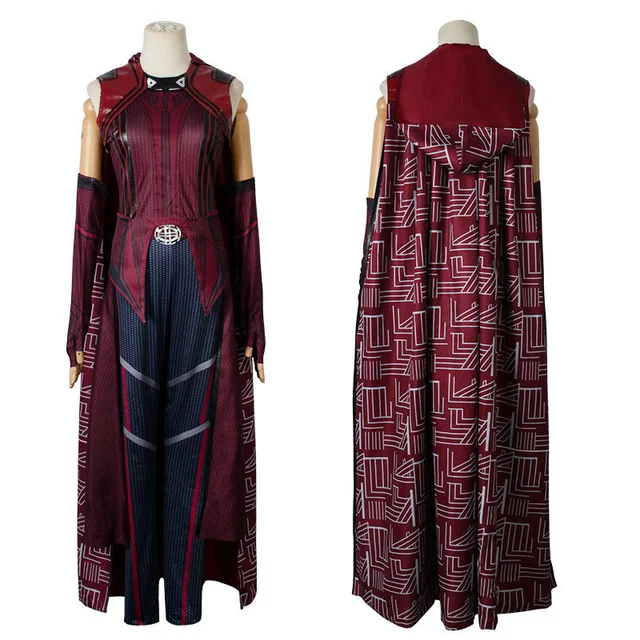 ชุด สกาเลช วิช Scarlet Witch marvel cosplay Movie super Hero มารเวล ฮีโร่ อเวนเจอร์ คอสเพลย thumbnail 5