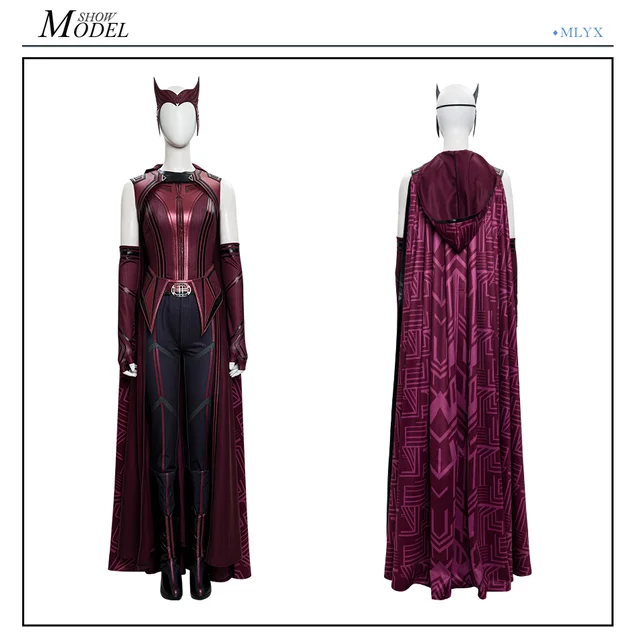 ชุด สกาเลช วิช Scarlet Witch marvel cosplay Movie super Hero มารเวล ฮีโร่ อเวนเจอร์ คอสเพลย