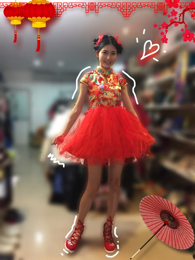 ขาย/ให้เช่า ชุดเทศกาลตรุษจีนหญิง thumbnail 2
